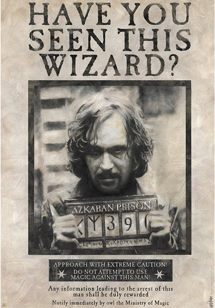 Harry Potter Poster "Sirius Black"