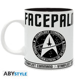 Star Trek Tasse Facepalm Rückseite