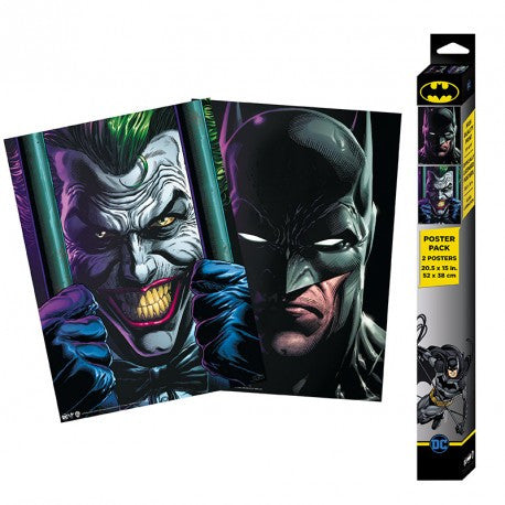 DC Comics Batman und Joker Poster 2er-Set