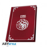 Game of Thrones Notizbuch Targaryen