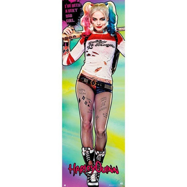 DC Comics Türposter Harley Quinn