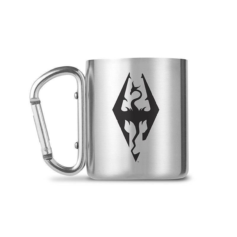 Skyrim Karabiner Tasse Logo