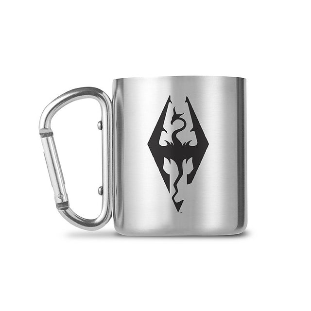 Skyrim Karabiner Tasse Logo