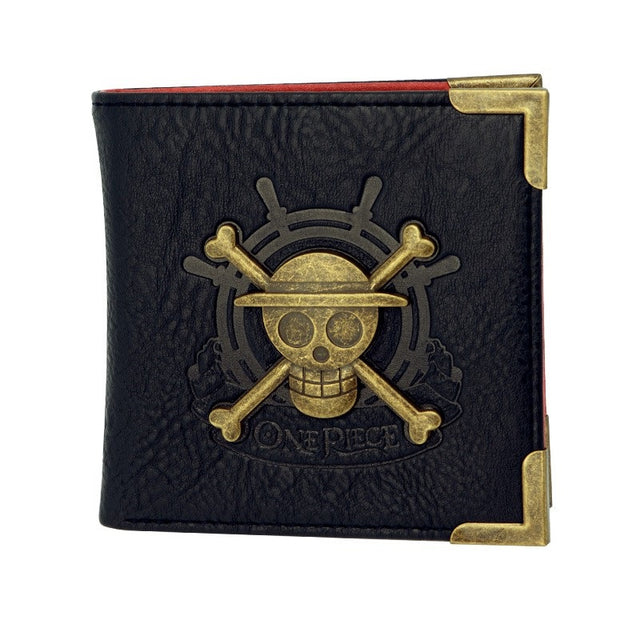 One Piece Premium Geldbörse Skull Front