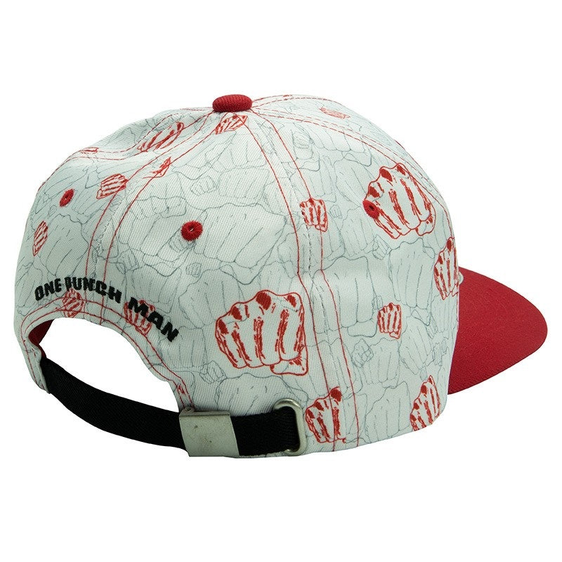 One Punch Man Snapback Cap Punshes Rückseite