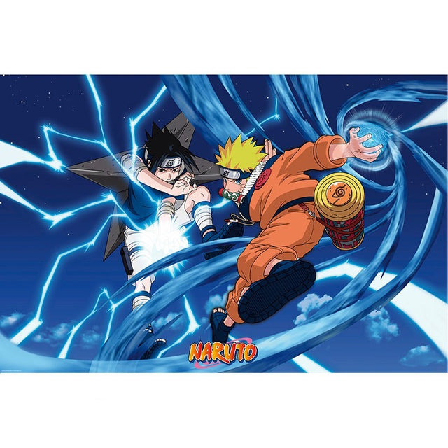 Naruto Poster Naruto & Sasuke