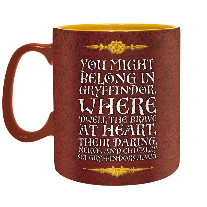 Harry Potter Gryffindor Tasse Rückseite