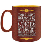 Harry Potter Gryffindor Tasse Rückseite