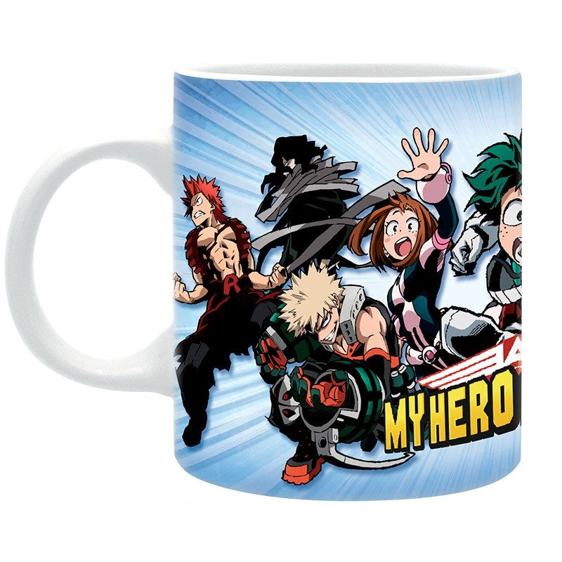 My Hero Academia Tasse Helden Rückseite