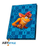 Crash Bandicoot Notizbuch Crash & Coco Front