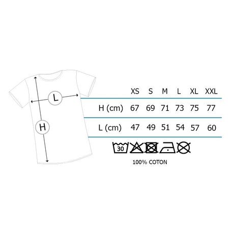 One Piece T-Shirt Skull mit Karte  Waschhinweis