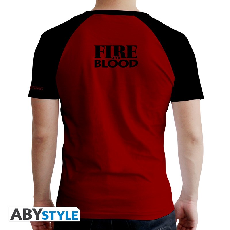 Game of Thrones Shirt Targaryen Premium Rückseite
