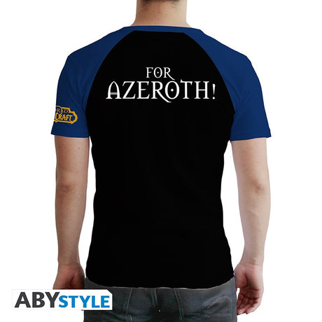 World of Warcraft Shirt Allianz Premium Rückseite