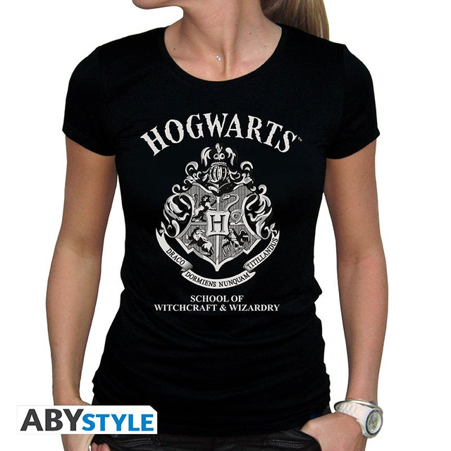 Harry Potter Shirt Hogwarts Damen Front