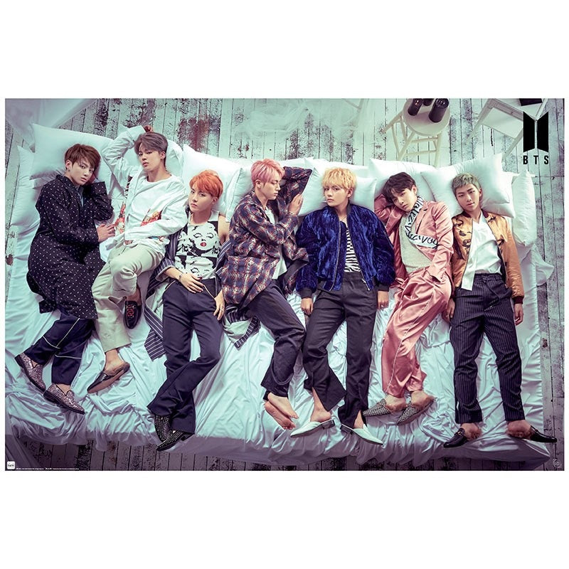 BTS Poster Gruppenbett