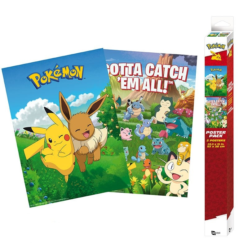 Pokemon Chibi Poster Versammlung