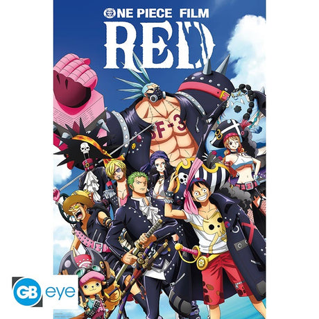 One Piece Red Poster Crew