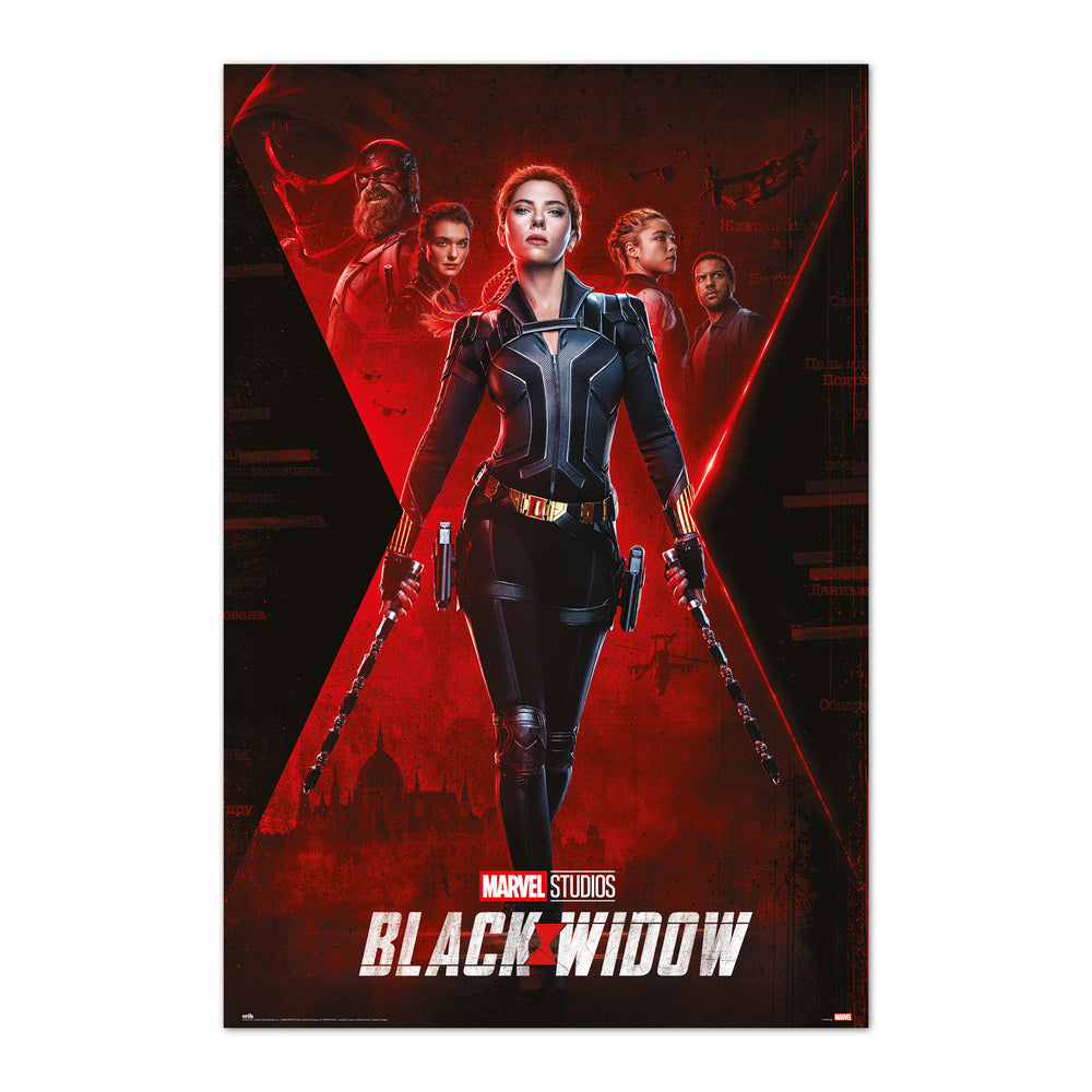 Marvel Poster Black Widow