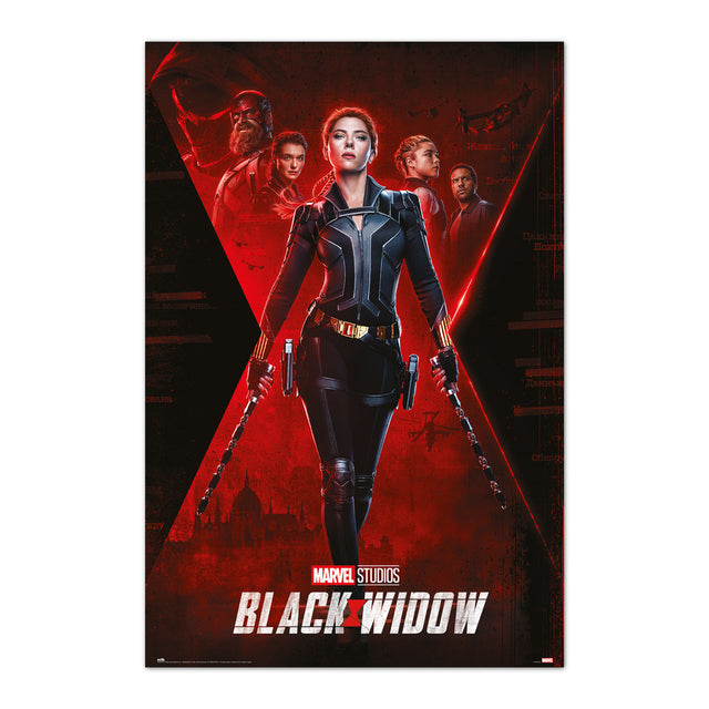 Marvel Poster Black Widow