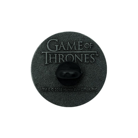 Game of Thrones Anstecker Stark Rückseite