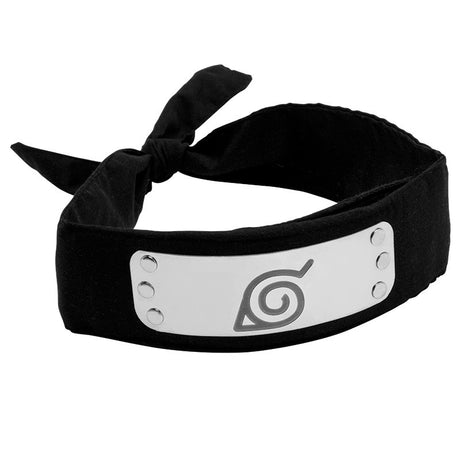 Naruto Stirnband Konoha Schwarz