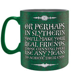 Harry Potter Tasse Slytherin Rückseite