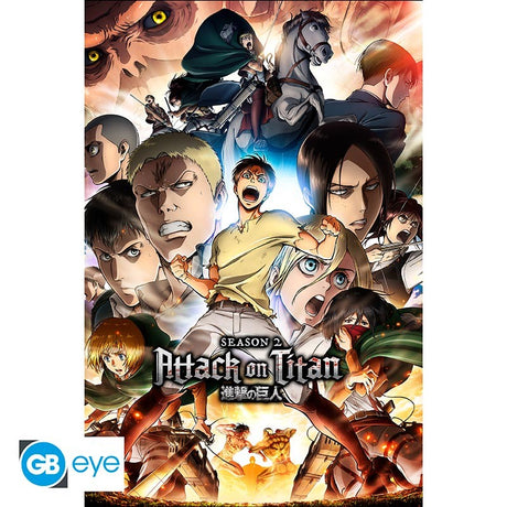 Attack on Titan Poster Season 2