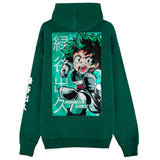 My Hero Academia Zipper Deku Backprint