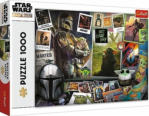 Star Wars Puzzle Mandorian Postkarten