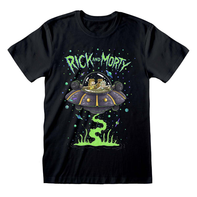 Rick & Morty Shirt Spaceship