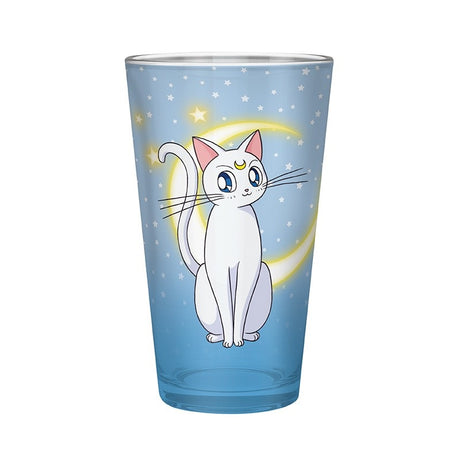 Sailor Moon Trinkglas Luna & Artemis
