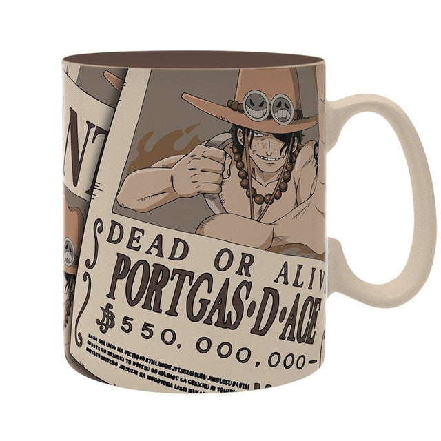 One Piece Tasse Wanted Ace
