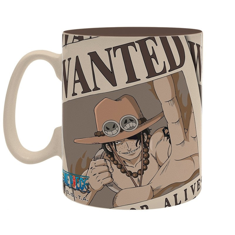 One Piece Tasse Wanted Ace
