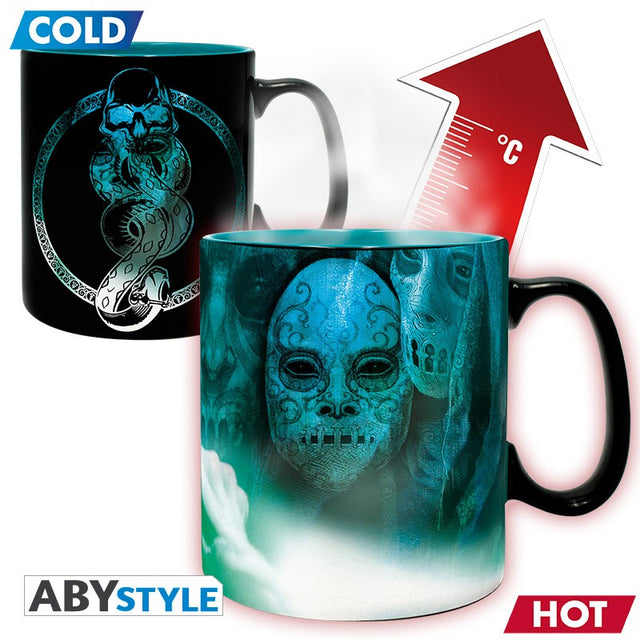 Harry Potter Tasst mit Thermoeffekt Voldemort Front