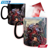 League of Legends Tasse mit Thermoeffekt Gruppe Rückseite