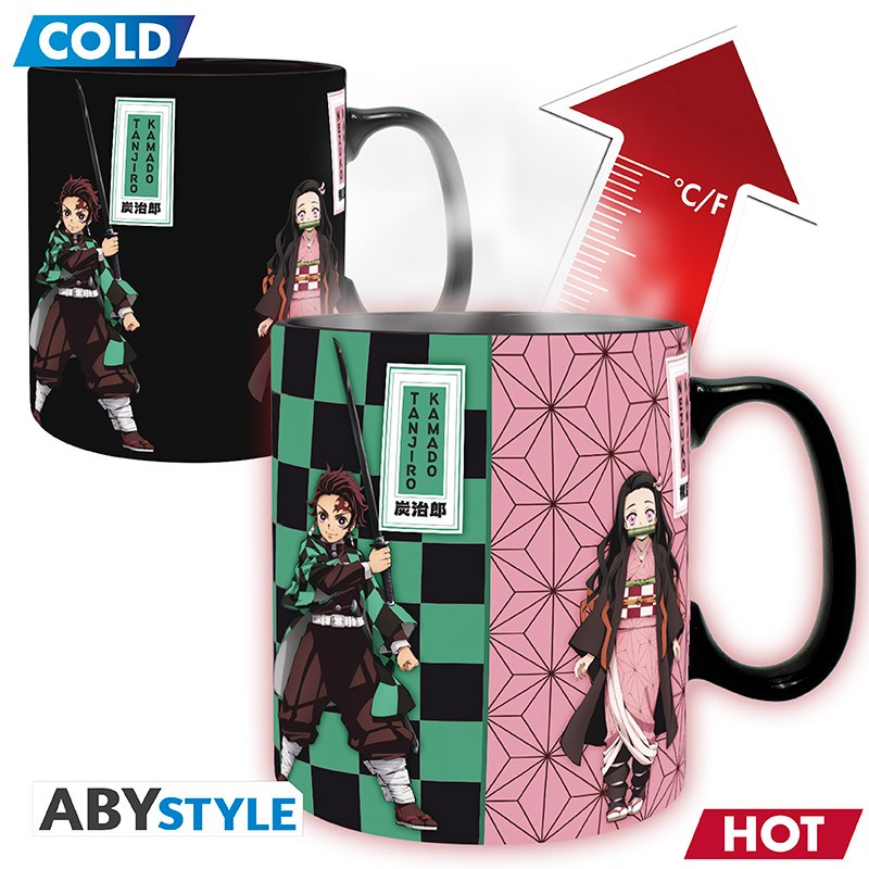 Demon Slayer Tasse mit Thermoeffekt Slayers Tanjiro & Nezuko