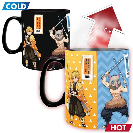 Demon Slayer Tasse mit Thermoeffekt Slayers Inosuke & Zenitsu