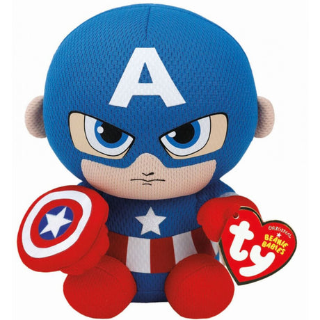 Marvel Plüsch Captain America 15cm