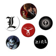 Death Note Anstecker (6x)