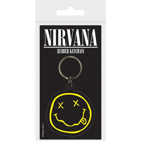 Nirvana Schlüsselanhänger Smiley