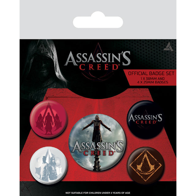 Assassins Creed Anstecker 5x