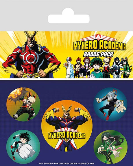 My Hero Academia Anstecker 5x