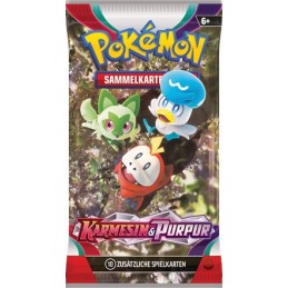 Pokemon - Boosterpack "Karmesin & Purpur"