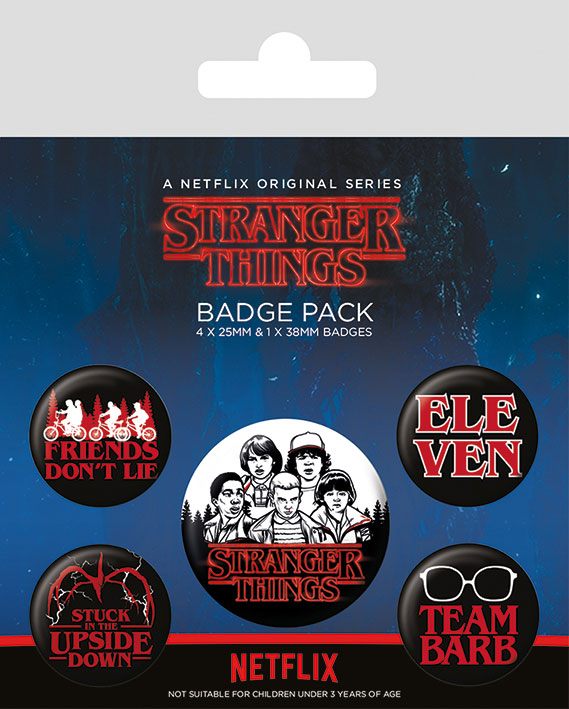 Stranger Things Anstecker 5x