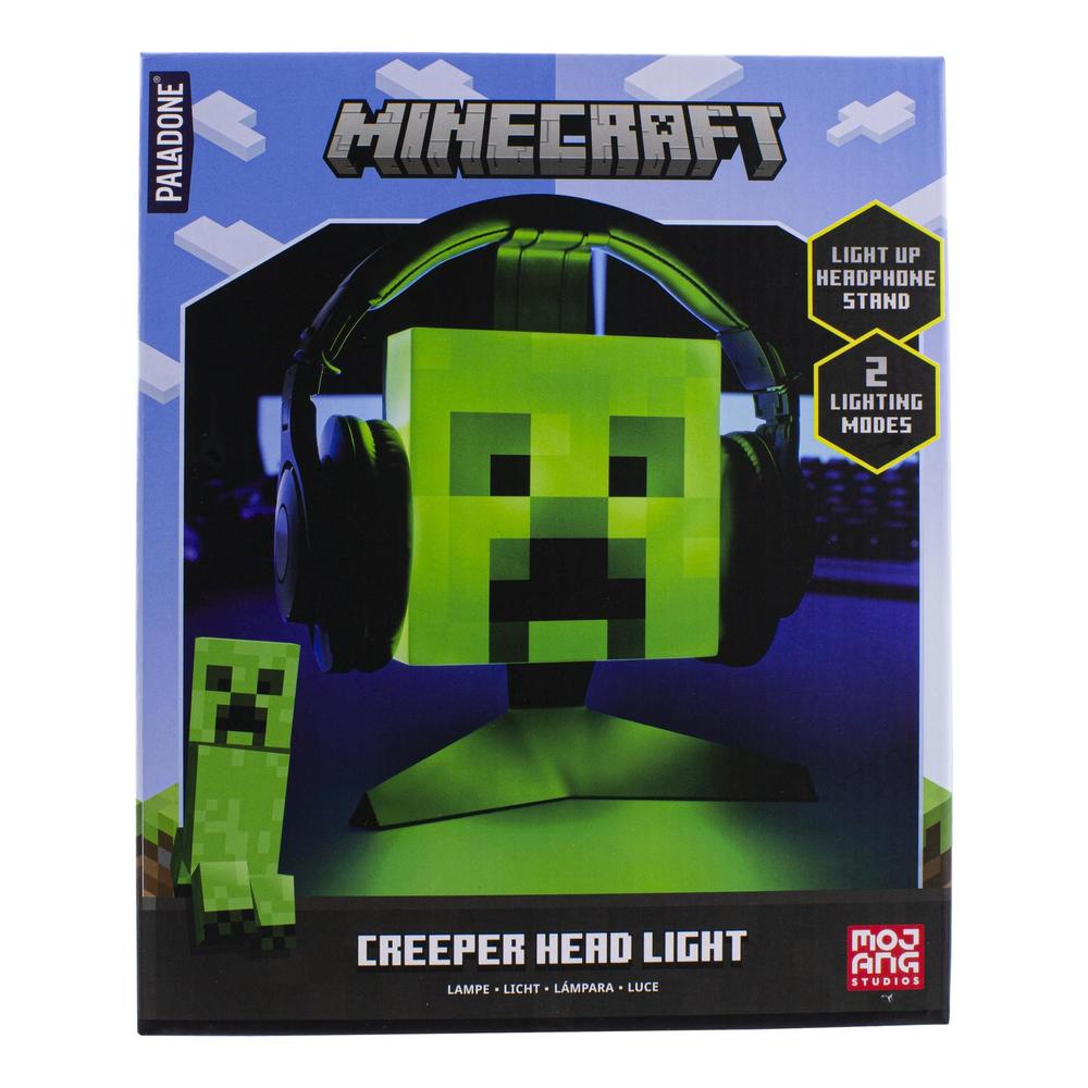 Minecraft Headset Lampe Creeper