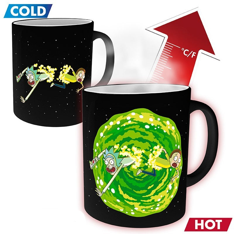 Rick & Morty Thermotasse Portal