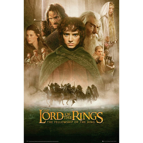 Herr der Ringe Poster Die Gefährten