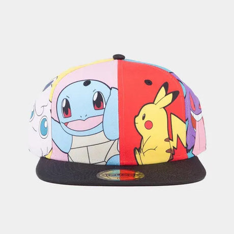 Pokemon Cap Multi Pop Art Front