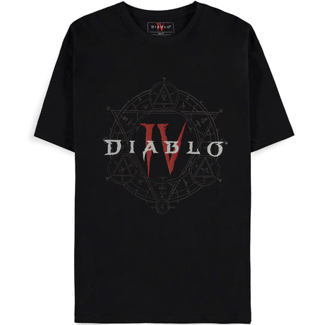 Diablo IV Shirt Pentagram Logo