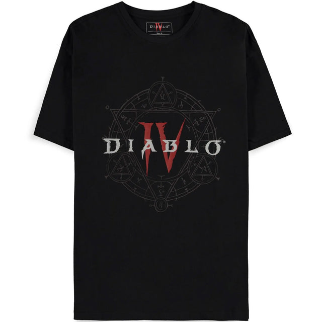 Diablo IV Shirt Pentagram Logo